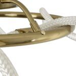 kelvo® GLOW KLV-101-0149 Φωτιστικό Οροφής LED 34W 3400lm 360° AC 220-240V IP20 Ρυθμιζόμενο Λευκό CCT με Χειριστήριο από 2700K έως 6000K Dimmable - Lumileds SMD Chip - Χρυσό Πλατίνα - Μ60 x Π60 x Υ30cm - 3 Χρόνια Εγγύηση - Image 8