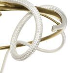 kelvo® GLOW KLV-101-0150 Φωτιστικό Οροφής LED 65W 6500lm 360° AC 220-240V IP20 Ρυθμιζόμενο Λευκό CCT με Χειριστήριο από 2700K έως 6000K Dimmable - Lumileds SMD Chip - Χρυσό Πλατίνα - Μ100 x Π100 x Υ30cm - 3 Χρόνια Εγγύηση - Image 7