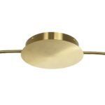 kelvo® GLOW KLV-101-0150 Φωτιστικό Οροφής LED 65W 6500lm 360° AC 220-240V IP20 Ρυθμιζόμενο Λευκό CCT με Χειριστήριο από 2700K έως 6000K Dimmable - Lumileds SMD Chip - Χρυσό Πλατίνα - Μ100 x Π100 x Υ30cm - 3 Χρόνια Εγγύηση - Image 10