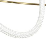 kelvo® GLOW KLV-101-0151 Φωτιστικό Οροφής LED 89W 8900lm 360° AC 220-240V IP20 Ρυθμιζόμενο Λευκό CCT με Χειριστήριο από 2700K έως 6000K Dimmable - Lumileds SMD Chip - Χρυσό Πλατίνα - Μ150 x Π150 x Υ30cm - 3 Χρόνια Εγγύηση - Image 6