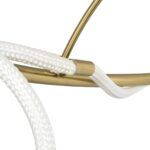 kelvo® GLOW KLV-101-0151 Φωτιστικό Οροφής LED 89W 8900lm 360° AC 220-240V IP20 Ρυθμιζόμενο Λευκό CCT με Χειριστήριο από 2700K έως 6000K Dimmable - Lumileds SMD Chip - Χρυσό Πλατίνα - Μ150 x Π150 x Υ30cm - 3 Χρόνια Εγγύηση - Image 8