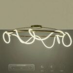 kelvo® GLOW KLV-101-0151 Φωτιστικό Οροφής LED 89W 8900lm 360° AC 220-240V IP20 Ρυθμιζόμενο Λευκό CCT με Χειριστήριο από 2700K έως 6000K Dimmable - Lumileds SMD Chip - Χρυσό Πλατίνα - Μ150 x Π150 x Υ30cm - 3 Χρόνια Εγγύηση - Image 15