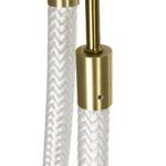 kelvo® GLOW KLV-101-0153 Φωτιστικό Οροφής LED 42W 4200lm 360° AC 220-240V IP20 Ρυθμιζόμενο Λευκό CCT με Χειριστήριο από 2700K έως 6000K Dimmable - Lumileds SMD Chip - Χρυσό Πλατίνα - Μ50 x Π50 x Υ70cm - 3 Χρόνια Εγγύηση - Image 9