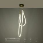 kelvo® GLOW KLV-101-0153 Φωτιστικό Οροφής LED 42W 4200lm 360° AC 220-240V IP20 Ρυθμιζόμενο Λευκό CCT με Χειριστήριο από 2700K έως 6000K Dimmable - Lumileds SMD Chip - Χρυσό Πλατίνα - Μ50 x Π50 x Υ70cm - 3 Χρόνια Εγγύηση - Image 17