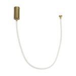 kelvo® GLOW KLV-101-0155 Κρεμαστό Φωτιστικό Οροφής LED 27W 2700lm 360° AC 220-240V IP20 Ρυθμιζόμενο Λευκό CCT με Χειριστήριο από 2700K έως 6000K Dimmable - Lumileds SMD Chip - Χρυσό Πλατίνα - Μ90 x Π9 x Υ95cm - 3 Χρόνια Εγγύηση - Image 3