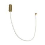 kelvo® GLOW KLV-101-0155 Κρεμαστό Φωτιστικό Οροφής LED 27W 2700lm 360° AC 220-240V IP20 Ρυθμιζόμενο Λευκό CCT με Χειριστήριο από 2700K έως 6000K Dimmable - Lumileds SMD Chip - Χρυσό Πλατίνα - Μ90 x Π9 x Υ95cm - 3 Χρόνια Εγγύηση - Image 5