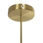 kelvo® GLOW KLV-101-0156 Κρεμαστό Φωτιστικό Οροφής LED 34W 3400lm 360° AC 220-240V IP20 Ρυθμιζόμενο Λευκό CCT με Χειριστήριο από 2700K έως 6000K Dimmable - Lumileds SMD Chip - Χρυσό Πλατίνα - Μ20 x Π35 x Υ120cm - 3 Χρόνια Εγγύηση - Image 10