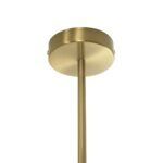 kelvo® GLOW KLV-101-0156 Κρεμαστό Φωτιστικό Οροφής LED 34W 3400lm 360° AC 220-240V IP20 Ρυθμιζόμενο Λευκό CCT με Χειριστήριο από 2700K έως 6000K Dimmable - Lumileds SMD Chip - Χρυσό Πλατίνα - Μ20 x Π35 x Υ120cm - 3 Χρόνια Εγγύηση - Image 11