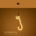 kelvo® GLOW KLV-101-0159 Κρεμαστό Φωτιστικό Οροφής LED 24W 2400lm 360° AC 220-240V IP20 Ρυθμιζόμενο Λευκό CCT με On/Off 2700K/4500K/6000K - Lumileds SMD Chip - Χρυσό Πλατίνα - Μ24 x Π10 x Υ62cm - 3 Χρόνια Εγγύηση - Image 13