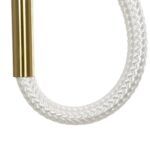 kelvo® GLOW KLV-101-0160 Κρεμαστό Φωτιστικό Οροφής LED 24W 2400lm 360° AC 220-240V IP20 Ρυθμιζόμενο Λευκό CCT με On/Off 2700K/4500K/6000K - Lumileds SMD Chip - Χρυσό Πλατίνα - Μ30 x Π17 x Υ66cm - 3 Χρόνια Εγγύηση - Image 8