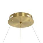 kelvo® GLOW KLV-101-0164 Κρεμαστό Φωτιστικό Οροφής LED 69W 6900lm 360° AC 220-240V IP20 Ρυθμιζόμενο Λευκό CCT με Χειριστήριο από 2700K έως 6000K Dimmable - Lumileds SMD Chip - Χρυσό Πλατίνα - Μ100 x Π100 x Υ40cm - 3 Χρόνια Εγγύηση - Image 10