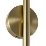 kelvo® GLOW KLV-101-0168 Φωτιστικό Τοίχου / Απλίκα LED 24W 2400lm 360° AC 220-240V IP20 Ρυθμιζόμενο Λευκό CCT με On/Off 2700K/4500K/6000K - Lumileds SMD Chip - Χρυσό Πλατίνα - Μ30 x Π15 x Υ70cm - 3 Χρόνια Εγγύηση - Image 9