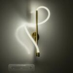 kelvo® GLOW KLV-101-0168 Φωτιστικό Τοίχου / Απλίκα LED 24W 2400lm 360° AC 220-240V IP20 Ρυθμιζόμενο Λευκό CCT με On/Off 2700K/4500K/6000K - Lumileds SMD Chip - Χρυσό Πλατίνα - Μ30 x Π15 x Υ70cm - 3 Χρόνια Εγγύηση - Image 12