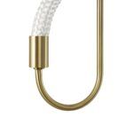 kelvo® GLOW KLV-101-0169 Φωτιστικό Τοίχου / Απλίκα LED 18W 1800lm 360° AC 220-240V IP20 Ρυθμιζόμενο Λευκό CCT με On/Off 2700K/4500K/6000K - Lumileds SMD Chip - Χρυσό Πλατίνα - Μ30 x Π15 x Υ70cm - 3 Χρόνια Εγγύηση - Image 6