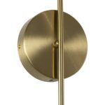 kelvo® GLOW KLV-101-0169 Φωτιστικό Τοίχου / Απλίκα LED 18W 1800lm 360° AC 220-240V IP20 Ρυθμιζόμενο Λευκό CCT με On/Off 2700K/4500K/6000K - Lumileds SMD Chip - Χρυσό Πλατίνα - Μ30 x Π15 x Υ70cm - 3 Χρόνια Εγγύηση - Image 9