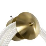 kelvo® GLOW KLV-101-0170 Φωτιστικό Τοίχου / Απλίκα LED 45W 4500lm 360° AC 220-240V IP20 Ρυθμιζόμενο Λευκό CCT με Χειριστήριο από 2700K έως 6000K Dimmable - Lumileds SMD Chip - Χρυσό Πλατίνα - Μ30 x Π15 x Υ110cm - 3 Χρόνια Εγγύηση - Image 8