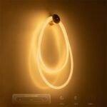 kelvo® GLOW KLV-101-0170 Φωτιστικό Τοίχου / Απλίκα LED 45W 4500lm 360° AC 220-240V IP20 Ρυθμιζόμενο Λευκό CCT με Χειριστήριο από 2700K έως 6000K Dimmable - Lumileds SMD Chip - Χρυσό Πλατίνα - Μ30 x Π15 x Υ110cm - 3 Χρόνια Εγγύηση - Image 13