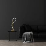 kelvo® GLOW KLV-101-0172 Επιτραπέζιο Φωτιστικό Πορτατίφ LED 18W 1800lm 360° AC 220-240V IP20 Ρυθμιζόμενο Λευκό CCT με Αφή 2700K/4500K/6000K Dimmable - Lumileds SMD Chip - Χρυσό Πλατίνα - Μ30 x Π30 x Υ60cm - 3 Χρόνια Εγγύηση - Image 2