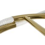 kelvo® GLOW KLV-101-0174 Επιδαπέδιο Φωτιστικό LED 30W 3000lm 360° AC 220-240V IP20 Ρυθμιζόμενο Λευκό CCT με Αφή 2700K/4500K/6000K Dimmable - Lumileds SMD Chip - Χρυσό Πλατίνα - Μ45 x Π45 x Υ160cm - 3 Χρόνια Εγγύηση - Image 7