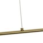 kelvo® GLOW KLV-101-0178 Κρεμαστό Φωτιστικό Οροφής LED 28W 2800lm 360° AC 220-240V IP20 Ρυθμιζόμενο Λευκό CCT με Χειριστήριο από 2700K έως 6000K Dimmable - Lumileds SMD Chip - Χρυσό Πλατίνα - Μ167 x Π7 x Υ24cm - 3 Χρόνια Εγγύηση - Image 11