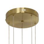 kelvo® LEXAGON KLV-101-0180 Κρεμαστό Φωτιστικό Οροφής LED 120W 12000lm 200° AC 220-240V IP20 Ρυθμιζόμενο Λευκό CCT με Χειριστήριο από 2700K έως 6000K Dimmable - Lumileds SMD Chip - Χρυσό Πλατίνα - Μ110 x Π90 x Υ110cm - 3 Χρόνια Εγγύηση - Image 7