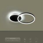 kelvo® VENOM KLV-101-0181 Φωτιστικό Οροφής LED 45W 4500lm 360° AC 220-240V IP20 Ρυθμιζόμενο Λευκό CCT με Χειριστήριο από 2700K έως 6000K Dimmable - Lumileds SMD Chip - Μαύρο Ματ - Μ60 x Π40 x Υ7.5cm - 3 Χρόνια Εγγύηση - Image 10