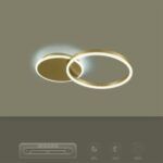 kelvo® VENOM KLV-101-0183 Φωτιστικό Οροφής LED 45W 4500lm 360° AC 220-240V IP20 Ρυθμιζόμενο Λευκό CCT με Χειριστήριο από 2700K έως 6000K Dimmable - Lumileds SMD Chip - Χρυσό Πλατίνα - Μ60 x Π40 x Υ7.5cm - 3 Χρόνια Εγγύηση - Image 10