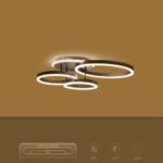 kelvo® VENOM KLV-101-0184 Φωτιστικό Οροφής LED 100W 10000lm 360° AC 220-240V IP20 Ρυθμιζόμενο Λευκό CCT με Χειριστήριο από 2700K έως 6000K Dimmable - Lumileds SMD Chip - Μαύρο Ματ - Μ70 x Π40 x Υ16cm - 3 Χρόνια Εγγύηση - Image 9