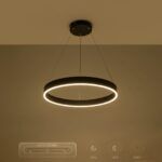 kelvo® VENOM KLV-101-0187 Κρεμαστό Φωτιστικό Οροφής LED 45W 4500lm 120° AC 220-240V IP20 Ρυθμιζόμενο Λευκό CCT με Χειριστήριο από 2700K έως 6000K Dimmable - Lumileds SMD Chip - Μαύρο Ματ - Μ60 x Π60 x Υ6.5cm - 3 Χρόνια Εγγύηση - Image 12