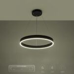 kelvo® VENOM KLV-101-0187 Κρεμαστό Φωτιστικό Οροφής LED 45W 4500lm 120° AC 220-240V IP20 Ρυθμιζόμενο Λευκό CCT με Χειριστήριο από 2700K έως 6000K Dimmable - Lumileds SMD Chip - Μαύρο Ματ - Μ60 x Π60 x Υ6.5cm - 3 Χρόνια Εγγύηση - Image 13