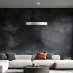 kelvo® VENOM KLV-101-0188 Κρεμαστό Φωτιστικό Οροφής LED 45W 4500lm 120° AC 220-240V IP20 Ρυθμιζόμενο Λευκό CCT με Χειριστήριο από 2700K έως 6000K Dimmable - Lumileds SMD Chip - Λευκό Ματ - Μ60 x Π60 x Υ6.5cm - 3 Χρόνια Εγγύηση - Image 2