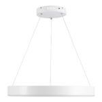 kelvo® VENOM KLV-101-0188 Κρεμαστό Φωτιστικό Οροφής LED 45W 4500lm 120° AC 220-240V IP20 Ρυθμιζόμενο Λευκό CCT με Χειριστήριο από 2700K έως 6000K Dimmable - Lumileds SMD Chip - Λευκό Ματ - Μ60 x Π60 x Υ6.5cm - 3 Χρόνια Εγγύηση - Image 4