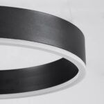 kelvo® VENOM KLV-101-0190 Κρεμαστό Φωτιστικό Οροφής LED 67W 6700lm 120° AC 220-240V IP20 Ρυθμιζόμενο Λευκό CCT με Χειριστήριο από 2700K έως 6000K Dimmable - Lumileds SMD Chip - Μαύρο Ματ - Μ80 x Π80 x Υ6.5cm - 3 Χρόνια Εγγύηση - Image 6