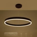 kelvo® VENOM KLV-101-0190 Κρεμαστό Φωτιστικό Οροφής LED 67W 6700lm 120° AC 220-240V IP20 Ρυθμιζόμενο Λευκό CCT με Χειριστήριο από 2700K έως 6000K Dimmable - Lumileds SMD Chip - Μαύρο Ματ - Μ80 x Π80 x Υ6.5cm - 3 Χρόνια Εγγύηση - Image 12