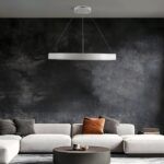 kelvo® VENOM KLV-101-0191 Κρεμαστό Φωτιστικό Οροφής LED 67W 6700lm 120° AC 220-240V IP20 Ρυθμιζόμενο Λευκό CCT με Χειριστήριο από 2700K έως 6000K Dimmable - Lumileds SMD Chip - Λευκό Ματ - Μ80 x Π80 x Υ6.5cm - 3 Χρόνια Εγγύηση - Image 2