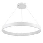 kelvo® VENOM KLV-101-0191 Κρεμαστό Φωτιστικό Οροφής LED 67W 6700lm 120° AC 220-240V IP20 Ρυθμιζόμενο Λευκό CCT με Χειριστήριο από 2700K έως 6000K Dimmable - Lumileds SMD Chip - Λευκό Ματ - Μ80 x Π80 x Υ6.5cm - 3 Χρόνια Εγγύηση - Image 3