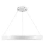 kelvo® VENOM KLV-101-0191 Κρεμαστό Φωτιστικό Οροφής LED 67W 6700lm 120° AC 220-240V IP20 Ρυθμιζόμενο Λευκό CCT με Χειριστήριο από 2700K έως 6000K Dimmable - Lumileds SMD Chip - Λευκό Ματ - Μ80 x Π80 x Υ6.5cm - 3 Χρόνια Εγγύηση - Image 4