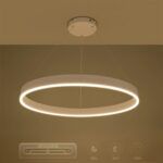 kelvo® VENOM KLV-101-0191 Κρεμαστό Φωτιστικό Οροφής LED 67W 6700lm 120° AC 220-240V IP20 Ρυθμιζόμενο Λευκό CCT με Χειριστήριο από 2700K έως 6000K Dimmable - Lumileds SMD Chip - Λευκό Ματ - Μ80 x Π80 x Υ6.5cm - 3 Χρόνια Εγγύηση - Image 12