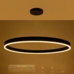 kelvo® VENOM KLV-101-0193 Κρεμαστό Φωτιστικό Οροφής LED 75W 7500lm 120° AC 220-240V IP20 Ρυθμιζόμενο Λευκό CCT με Χειριστήριο από 2700K έως 6000K Dimmable - Lumileds SMD Chip - Μαύρο Ματ - Μ100 x Π100 x Υ6.5cm - 3 Χρόνια Εγγύηση - Image 11