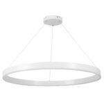 kelvo® VENOM KLV-101-0194 Κρεμαστό Φωτιστικό Οροφής LED 75W 7500lm 120° AC 220-240V IP20 Ρυθμιζόμενο Λευκό CCT με Χειριστήριο από 2700K έως 6000K Dimmable - Lumileds SMD Chip - Λευκό Ματ - Μ100 x Π100 x Υ6.5cm - 3 Χρόνια Εγγύηση - Image 3