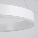 kelvo® VENOM KLV-101-0194 Κρεμαστό Φωτιστικό Οροφής LED 75W 7500lm 120° AC 220-240V IP20 Ρυθμιζόμενο Λευκό CCT με Χειριστήριο από 2700K έως 6000K Dimmable - Lumileds SMD Chip - Λευκό Ματ - Μ100 x Π100 x Υ6.5cm - 3 Χρόνια Εγγύηση - Image 6