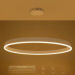 kelvo® VENOM KLV-101-0194 Κρεμαστό Φωτιστικό Οροφής LED 75W 7500lm 120° AC 220-240V IP20 Ρυθμιζόμενο Λευκό CCT με Χειριστήριο από 2700K έως 6000K Dimmable - Lumileds SMD Chip - Λευκό Ματ - Μ100 x Π100 x Υ6.5cm - 3 Χρόνια Εγγύηση - Image 11