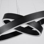 kelvo® VENOM KLV-101-0196 Κρεμαστό Φωτιστικό Οροφής LED 75W 7500lm 120° AC 220-240V IP20 Ρυθμιζόμενο Λευκό CCT με Χειριστήριο από 2700K έως 6000K Dimmable - Lumileds SMD Chip - Μαύρο Ματ - Μ60 x Π60 x Υ40cm - 3 Χρόνια Εγγύηση - Image 7