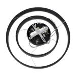 kelvo® VENOM KLV-101-0196 Κρεμαστό Φωτιστικό Οροφής LED 75W 7500lm 120° AC 220-240V IP20 Ρυθμιζόμενο Λευκό CCT με Χειριστήριο από 2700K έως 6000K Dimmable - Lumileds SMD Chip - Μαύρο Ματ - Μ60 x Π60 x Υ40cm - 3 Χρόνια Εγγύηση - Image 10