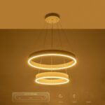 kelvo® VENOM KLV-101-0197 Κρεμαστό Φωτιστικό Οροφής LED 75W 7500lm 120° AC 220-240V IP20 Ρυθμιζόμενο Λευκό CCT με Χειριστήριο από 2700K έως 6000K Dimmable - Lumileds SMD Chip - Λευκό Ματ - Μ60 x Π60 x Υ40cm - 3 Χρόνια Εγγύηση - Image 13