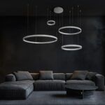 kelvo® VENOM KLV-101-0203 Κρεμαστό Φωτιστικό Οροφής LED 150W 15000lm 120° AC 220-240V IP20 Ρυθμιζόμενο Λευκό CCT με Χειριστήριο από 2700K έως 6000K Dimmable - Lumileds SMD Chip - Λευκό Ματ - Μ150 x Π90 x Υ60cm - 3 Χρόνια Εγγύηση - Image 2