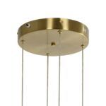 kelvo® VENOM KLV-101-0204 Κρεμαστό Φωτιστικό Οροφής LED 150W 15000lm 120° AC 220-240V IP20 Ρυθμιζόμενο Λευκό CCT με Χειριστήριο από 2700K έως 6000K Dimmable - Lumileds SMD Chip - Χρυσό Πλατίνα - Μ150 x Π90 x Υ60cm - 3 Χρόνια Εγγύηση - Image 7