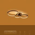 kelvo® NEMESIS KLV-101-0205 Φωτιστικό Οροφής LED 98W 9800lm 360° AC 220-240V IP20 Ρυθμιζόμενο Λευκό CCT με Χειριστήριο από 2700K έως 6000K Dimmable - Lumileds SMD Chip - Μαύρο Ματ - Μ89 x Π60 x Υ19cm - 3 Χρόνια Εγγύηση - Image 8