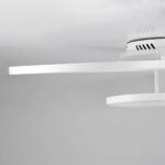 kelvo® NEMESIS KLV-101-0206 Φωτιστικό Οροφής LED 98W 9800lm 360° AC 220-240V IP20 Ρυθμιζόμενο Λευκό CCT με Χειριστήριο από 2700K έως 6000K Dimmable - Lumileds SMD Chip - Λευκό Ματ - Μ89 x Π60 x Υ19cm - 3 Χρόνια Εγγύηση - Image 7