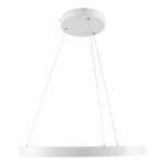 kelvo® NEMESIS KLV-101-0209 Κρεμαστό Φωτιστικό Οροφής LED 45W 4500lm 180° AC 220-240V IP20 Ρυθμιζόμενο Λευκό CCT με Χειριστήριο από 2700K έως 6000K Dimmable - Lumileds SMD Chip - Λευκό Ματ - Μ60 x Π60 x Υ4cm - 3 Χρόνια Εγγύηση - Image 4